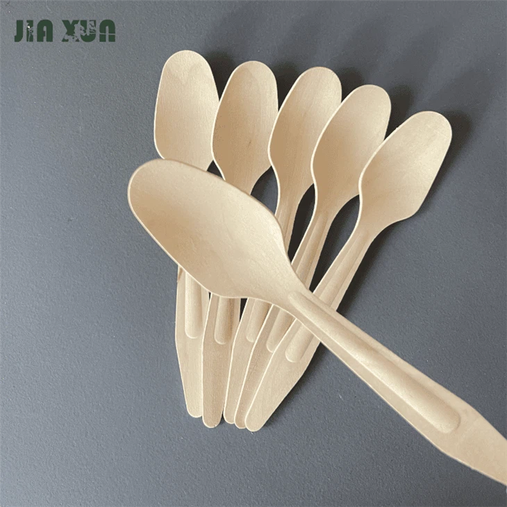 Disposable Wooden Cutlery Set Wholesale Bulk(001)