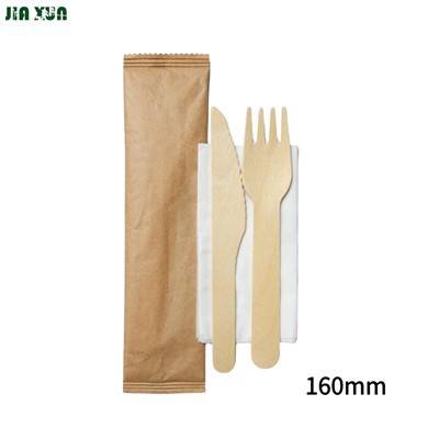 Drveni noževi i viljuške za jednokratnu upotrebu